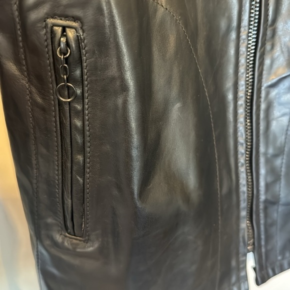 Perfecto brand from Schott NYC black cowhide mission jacket men’s size medium - Picture 3 of 16